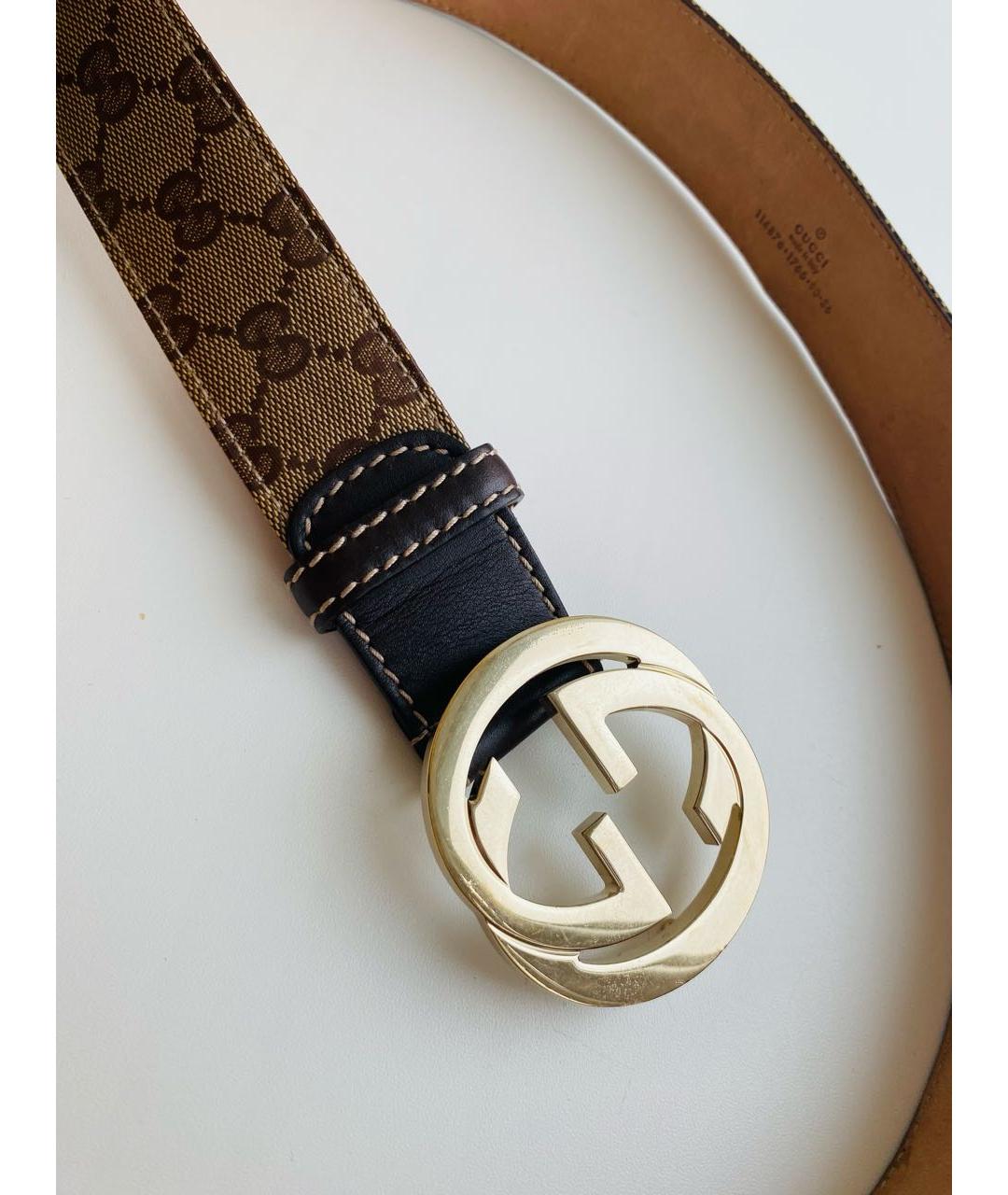 GUCCI Коричневый ремень, фото 2