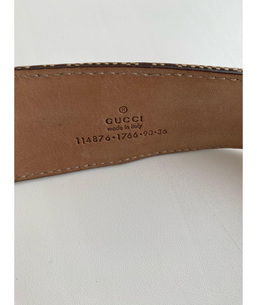 GUCCI Коричневый ремень, фото 4
