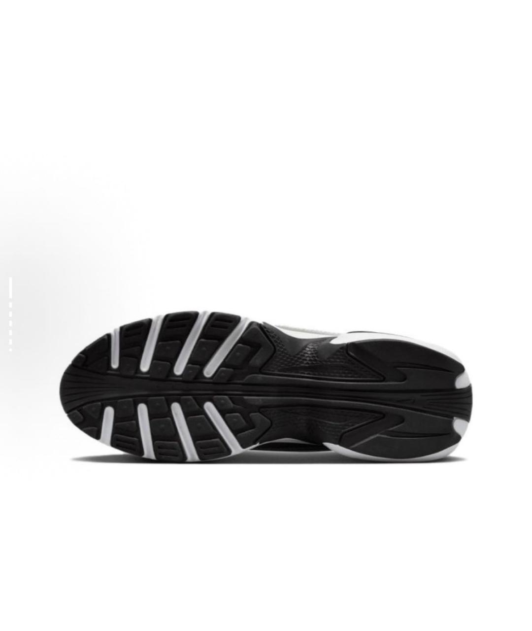 NIKE Серебряные текстильные кроссовки, фото 4