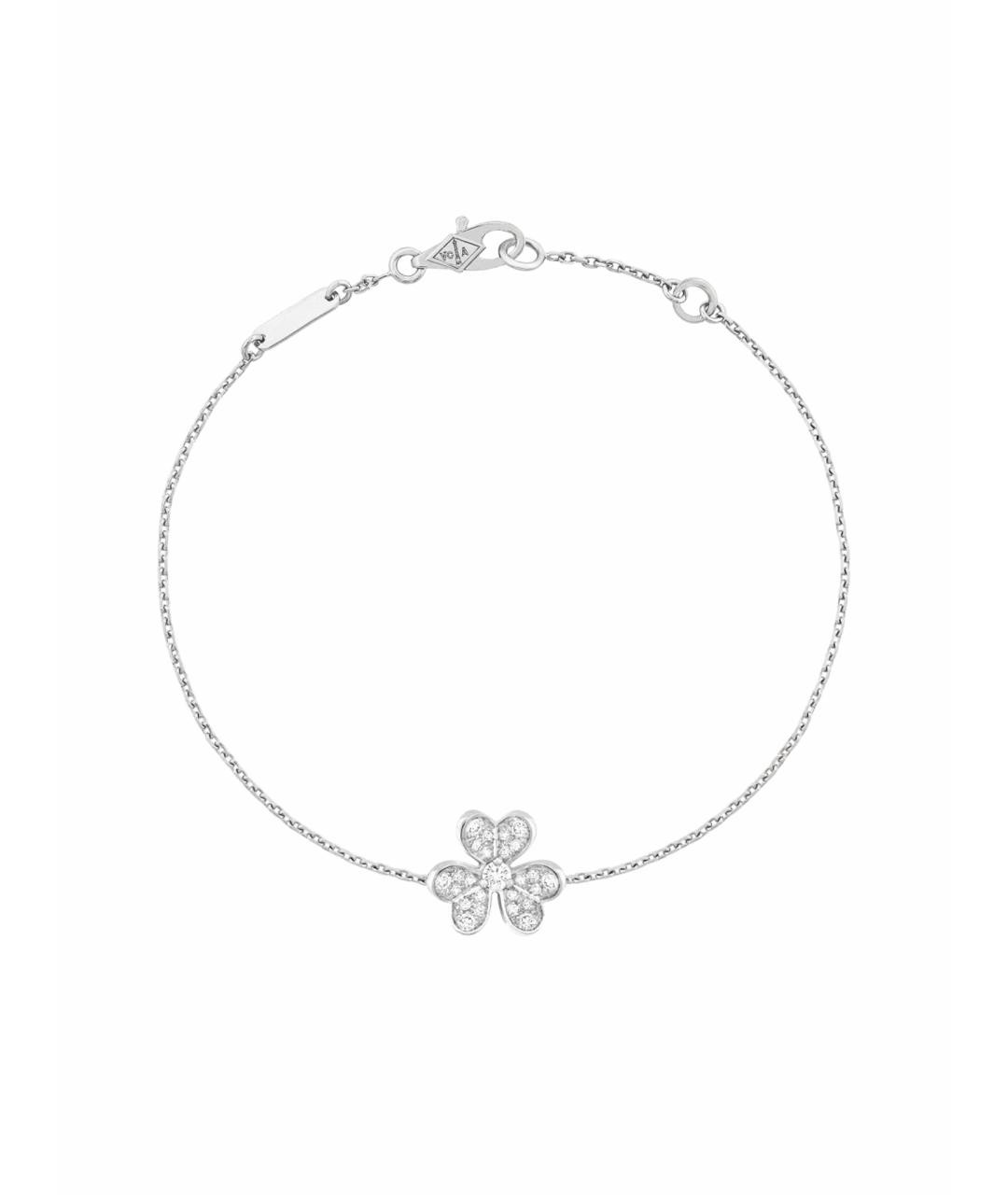 VAN CLEEF & ARPELS Серебрянный браслет из белого золота, фото 1
