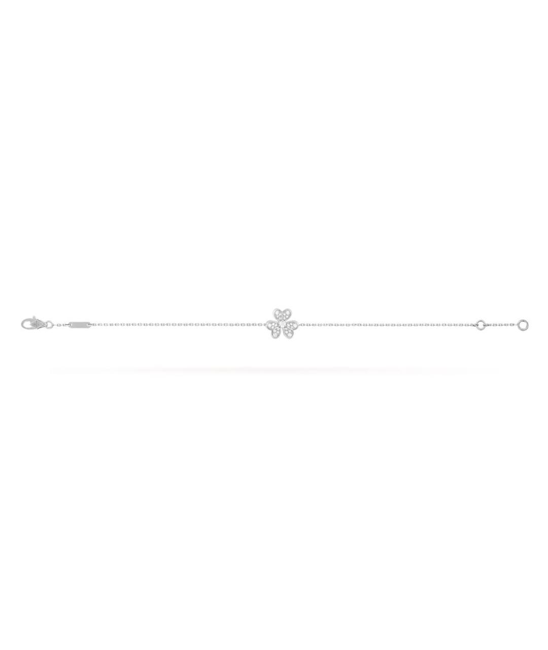 VAN CLEEF & ARPELS Серебрянный браслет из белого золота, фото 4