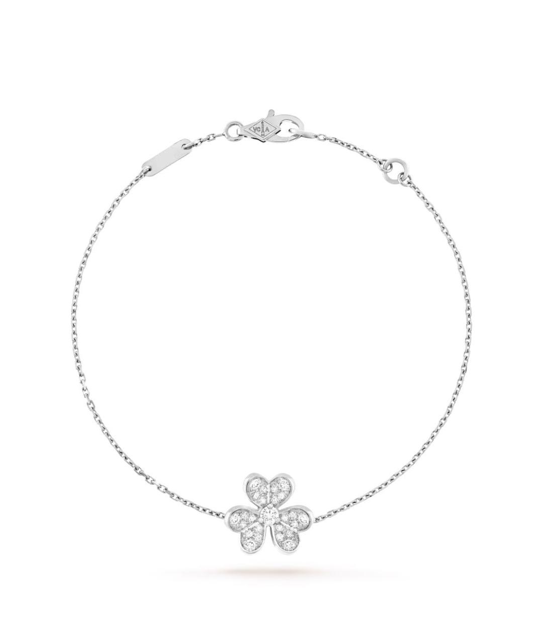 VAN CLEEF & ARPELS Серебрянный браслет из белого золота, фото 6