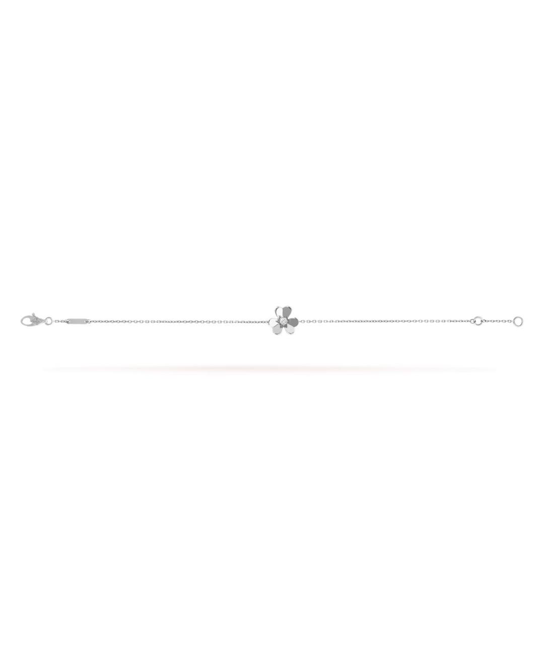 VAN CLEEF & ARPELS Серебрянный браслет из белого золота, фото 4