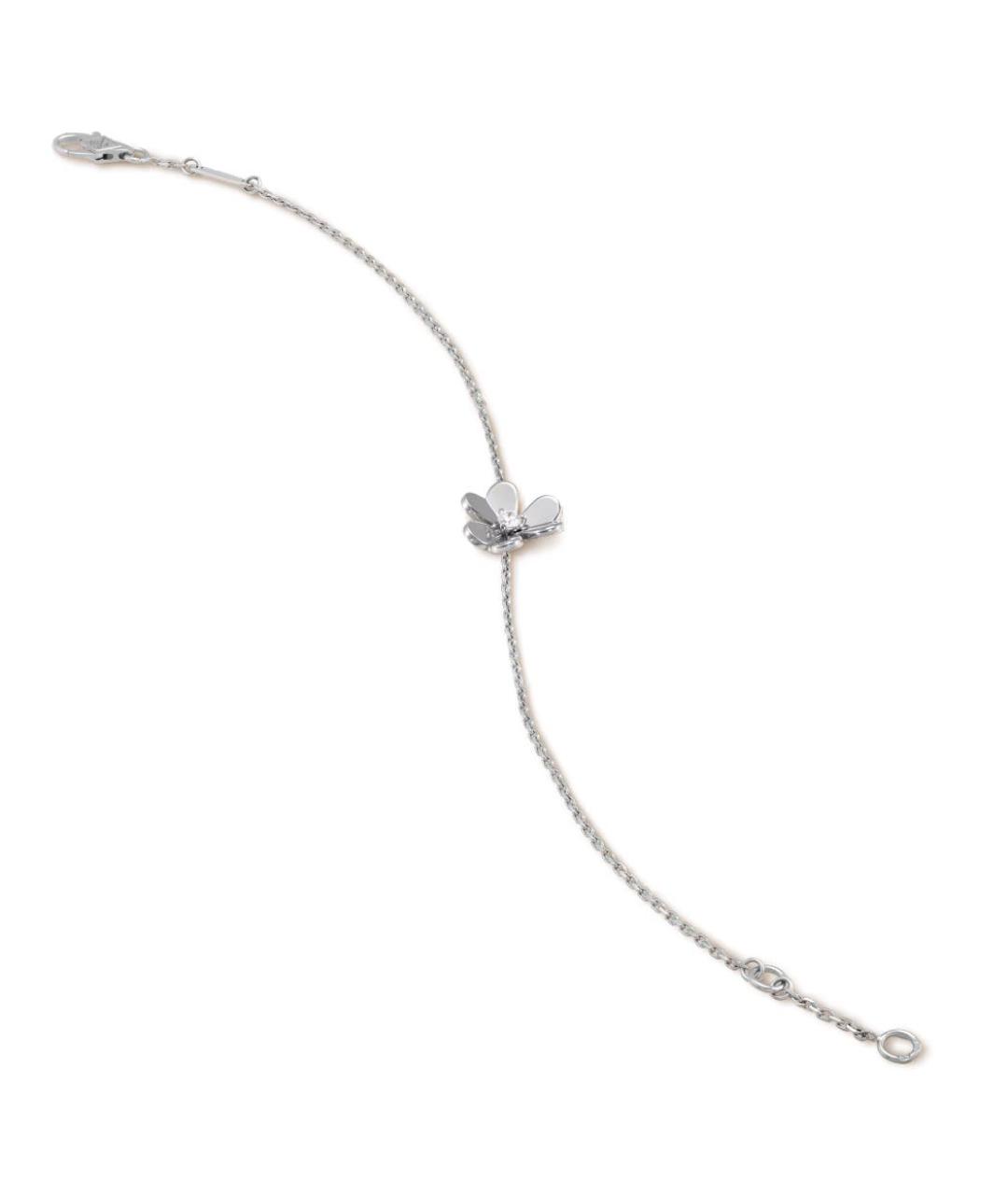 VAN CLEEF & ARPELS Серебрянный браслет из белого золота, фото 5