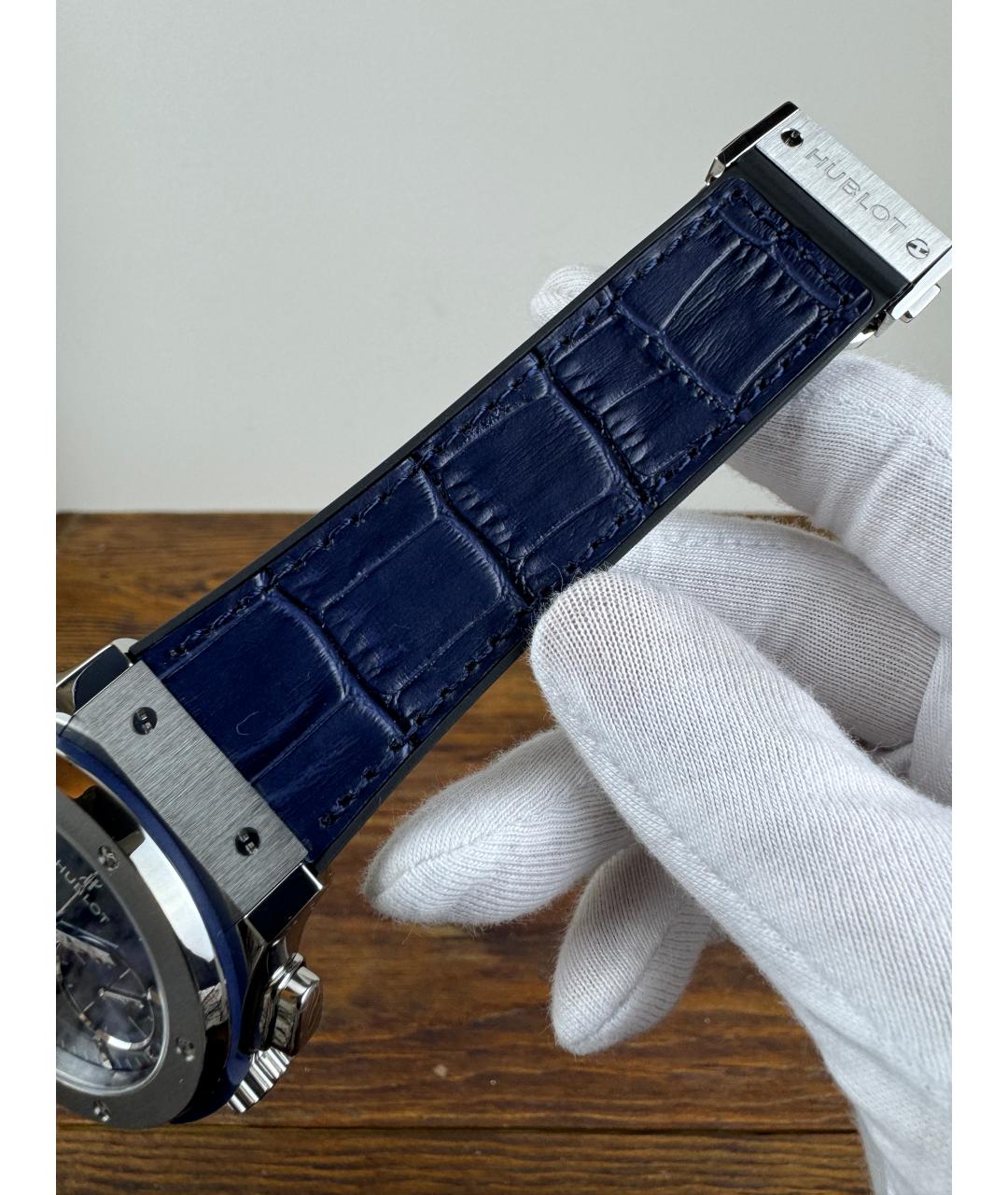 HUBLOT Темно-синие часы, фото 6