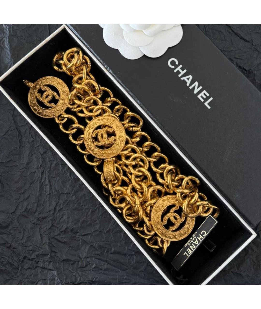 CHANEL Золотой ремень, фото 5