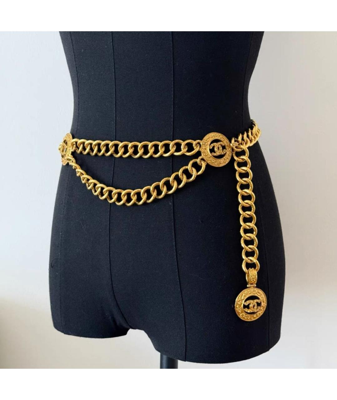 CHANEL Золотой ремень, фото 6