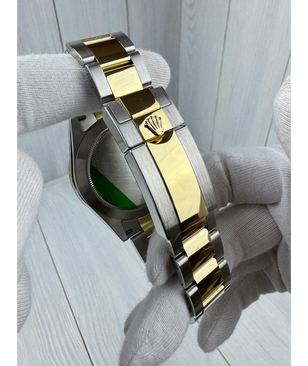 ROLEX Желтые часы из желтого золота, фото 7