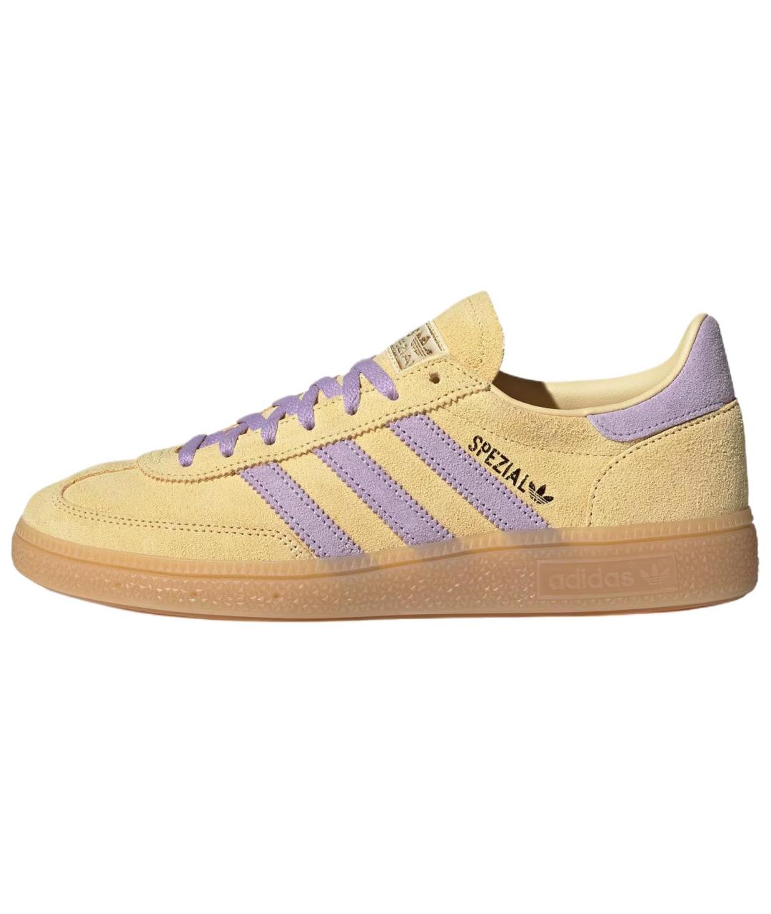 ADIDAS Желтые замшевые кеды, фото 2