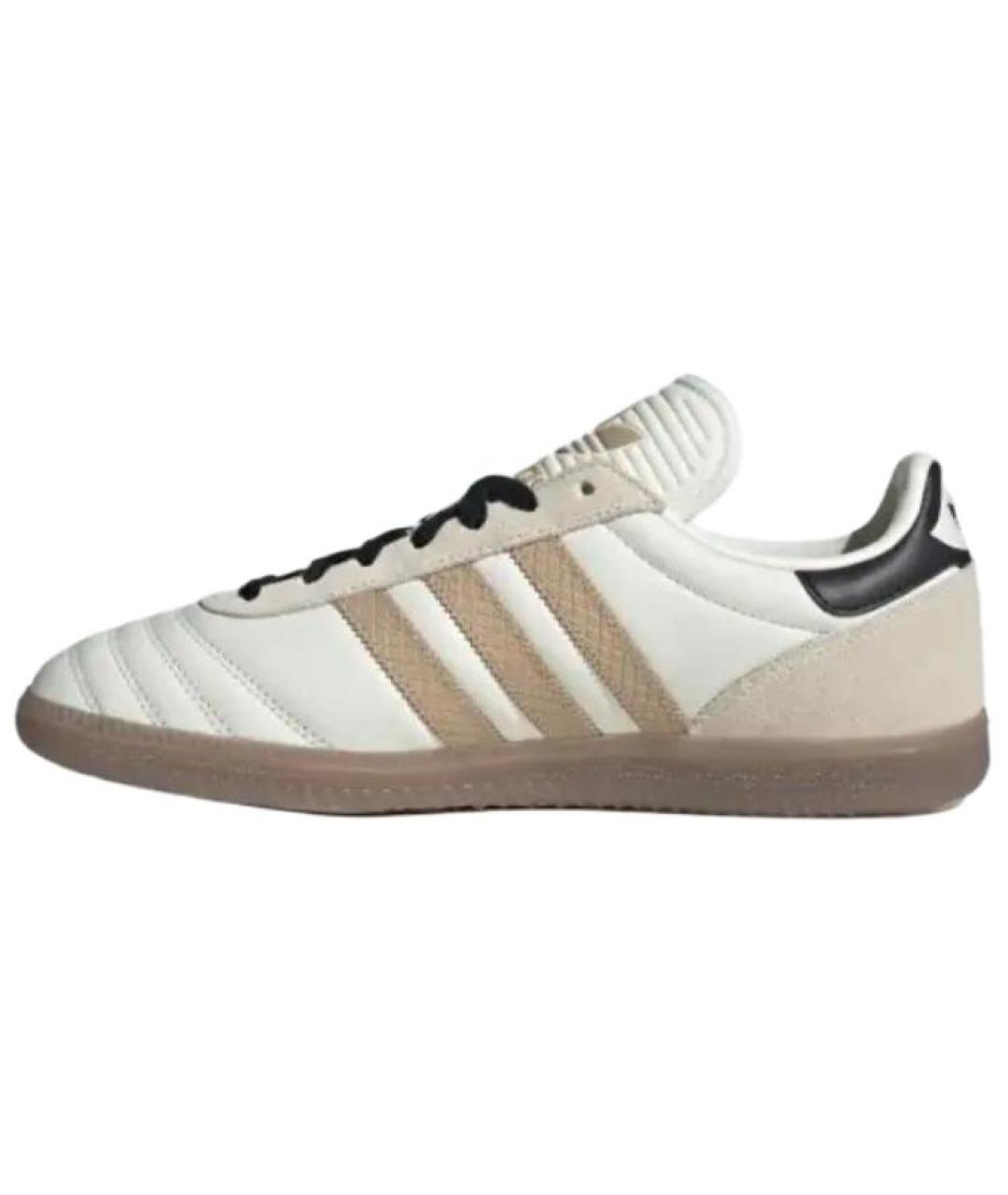 ADIDAS Белые кожаные кеды, фото 2