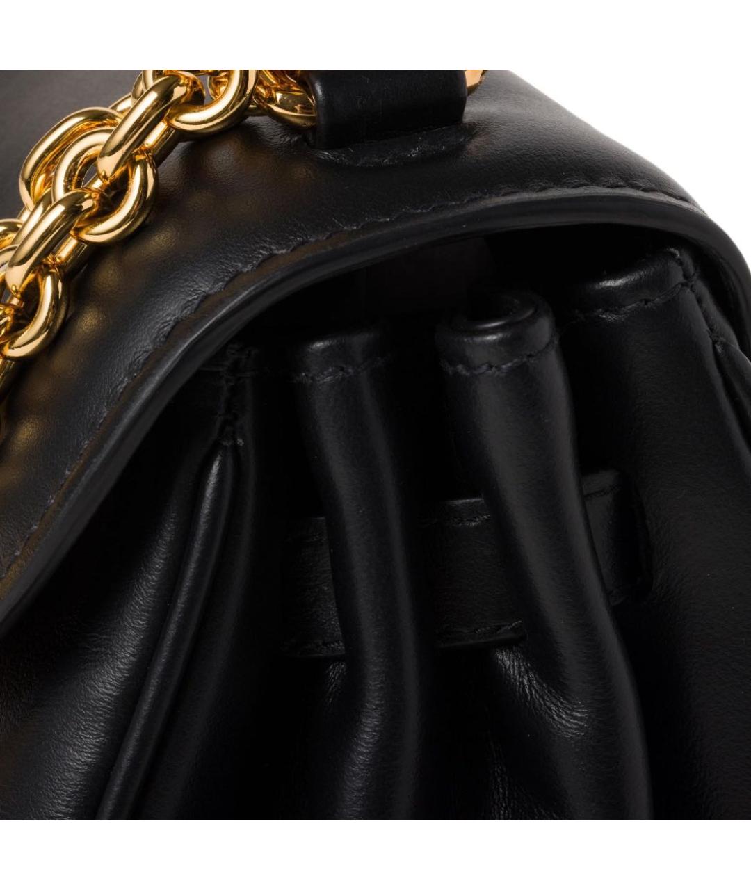 MIU MIU Черная кожаная сумка тоут, фото 4