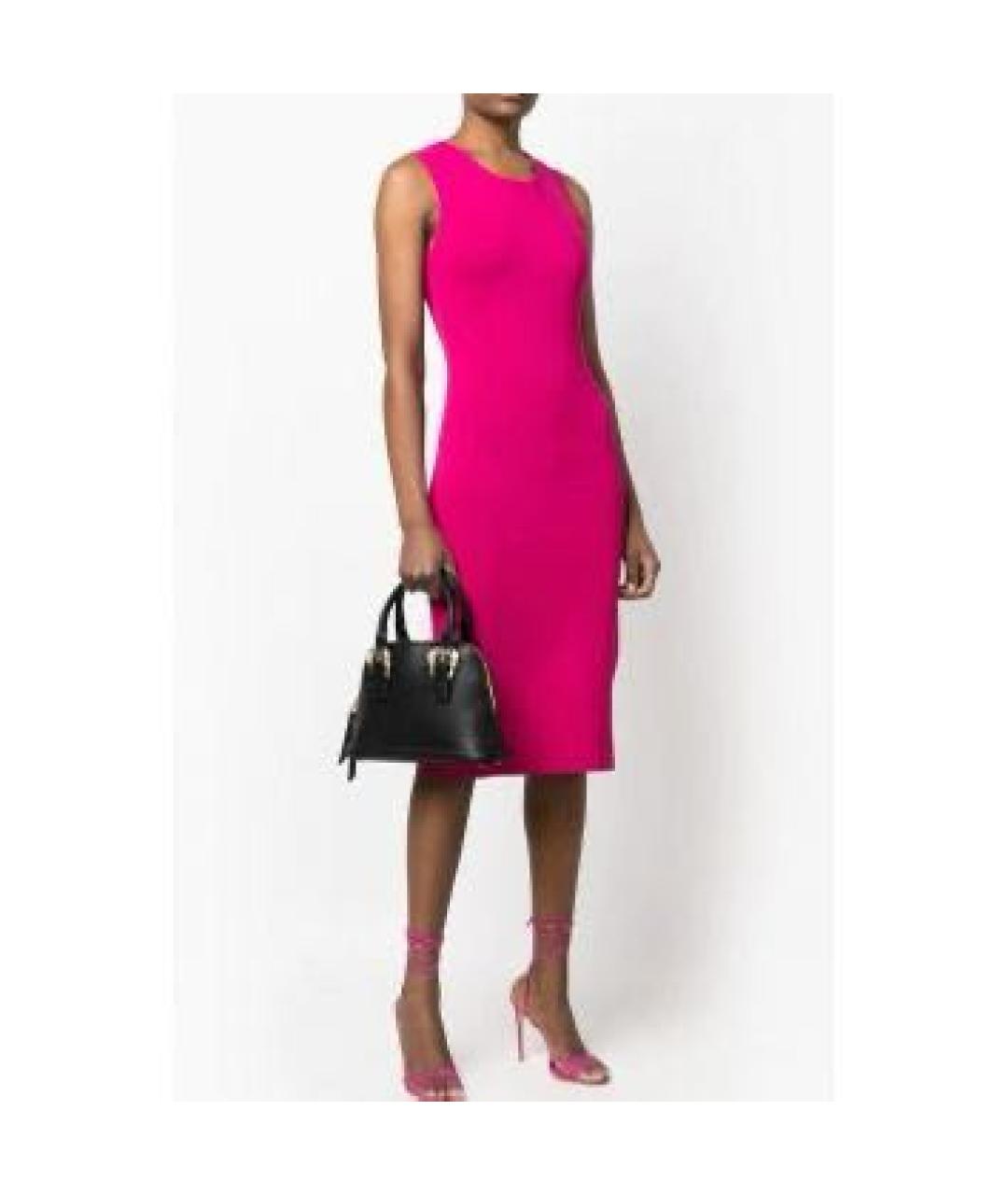 VERSACE JEANS COUTURE Черная сумка с короткими ручками из искусственной кожи, фото 4