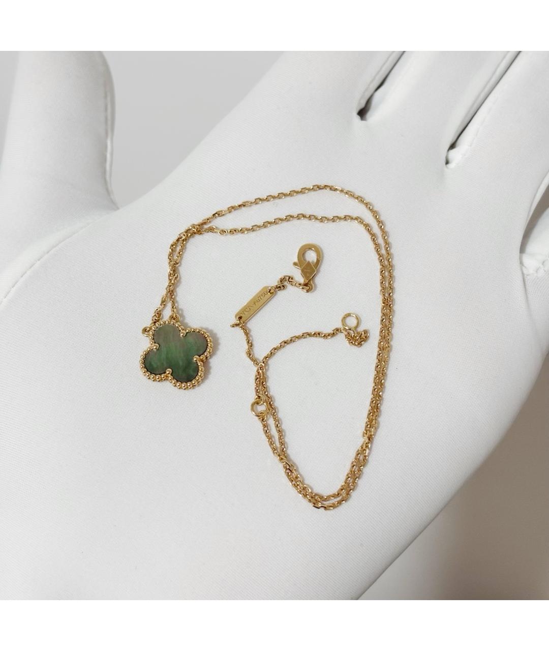 VAN CLEEF & ARPELS Серое колье из розового золота, фото 6