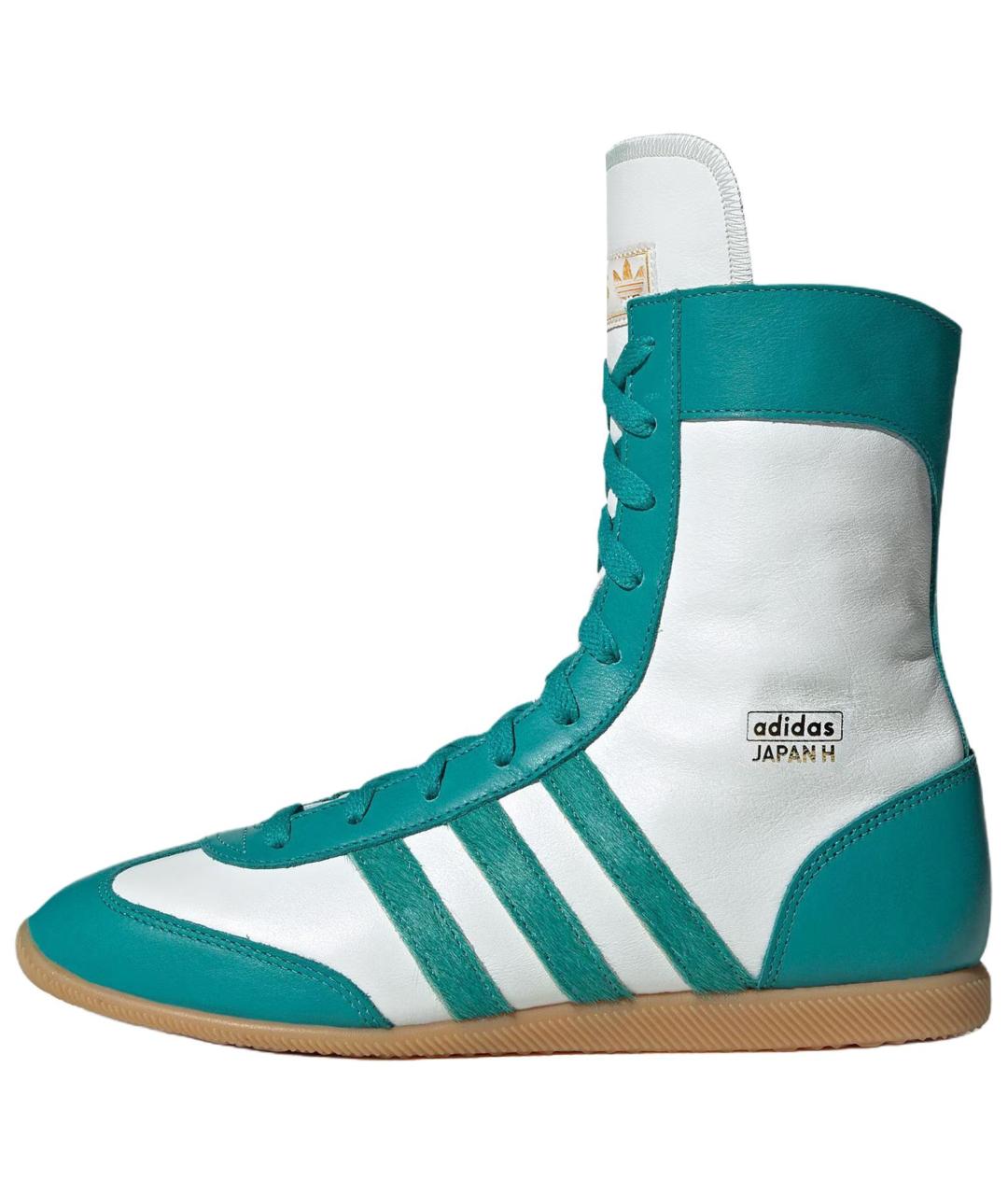 ADIDAS Белые кожаные кроссовки, фото 2