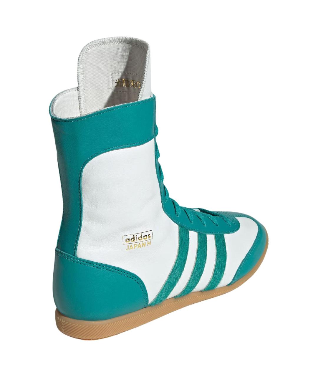 ADIDAS Белые кожаные кроссовки, фото 3