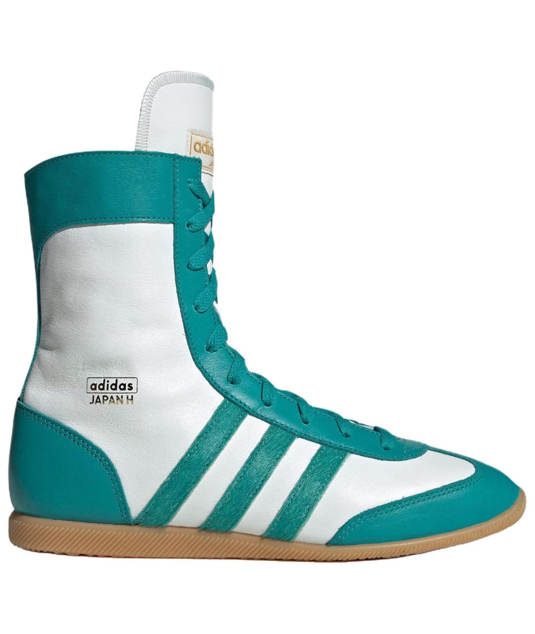 ADIDAS Белые кожаные кроссовки, фото 1