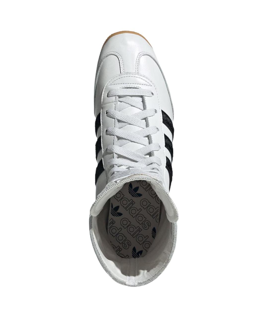 ADIDAS Белые кожаные кроссовки, фото 4