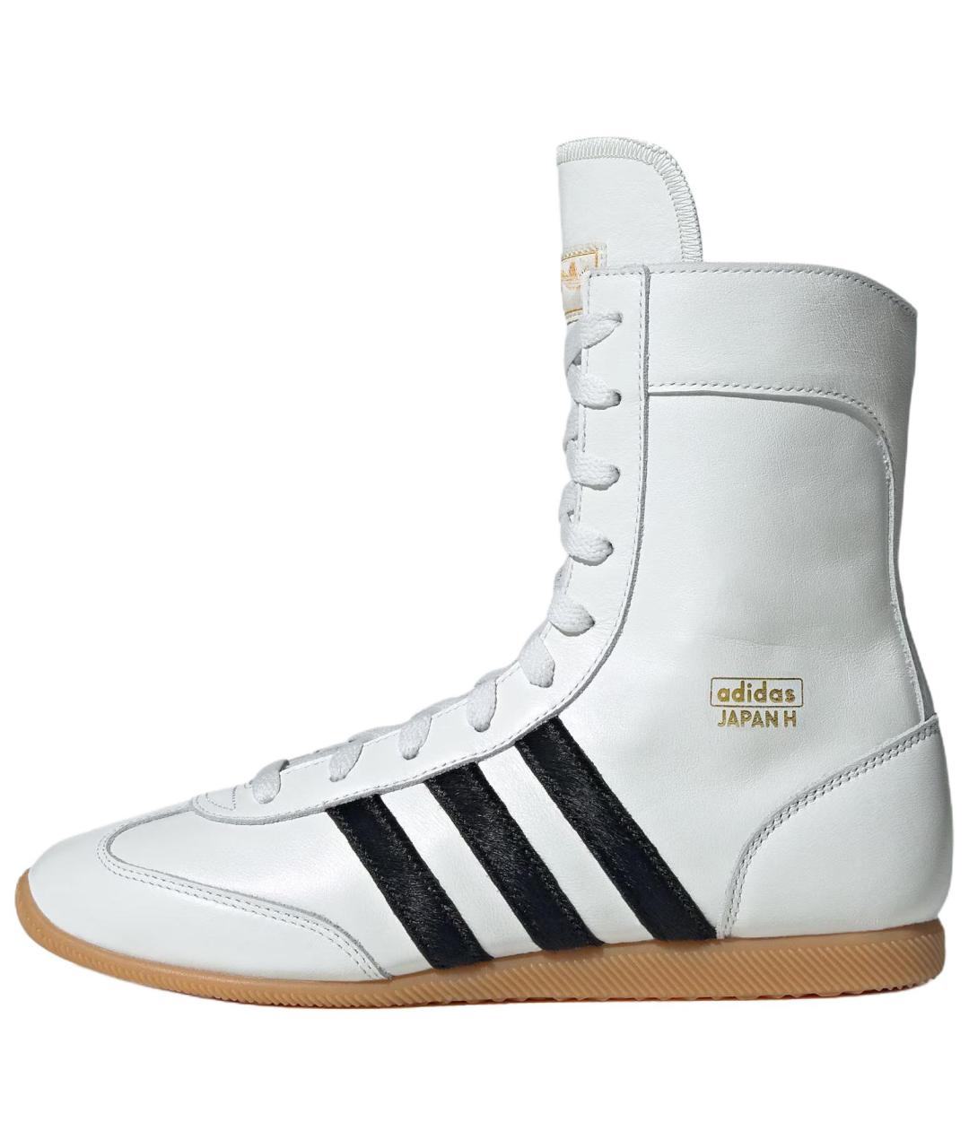 ADIDAS Белые кожаные кроссовки, фото 2