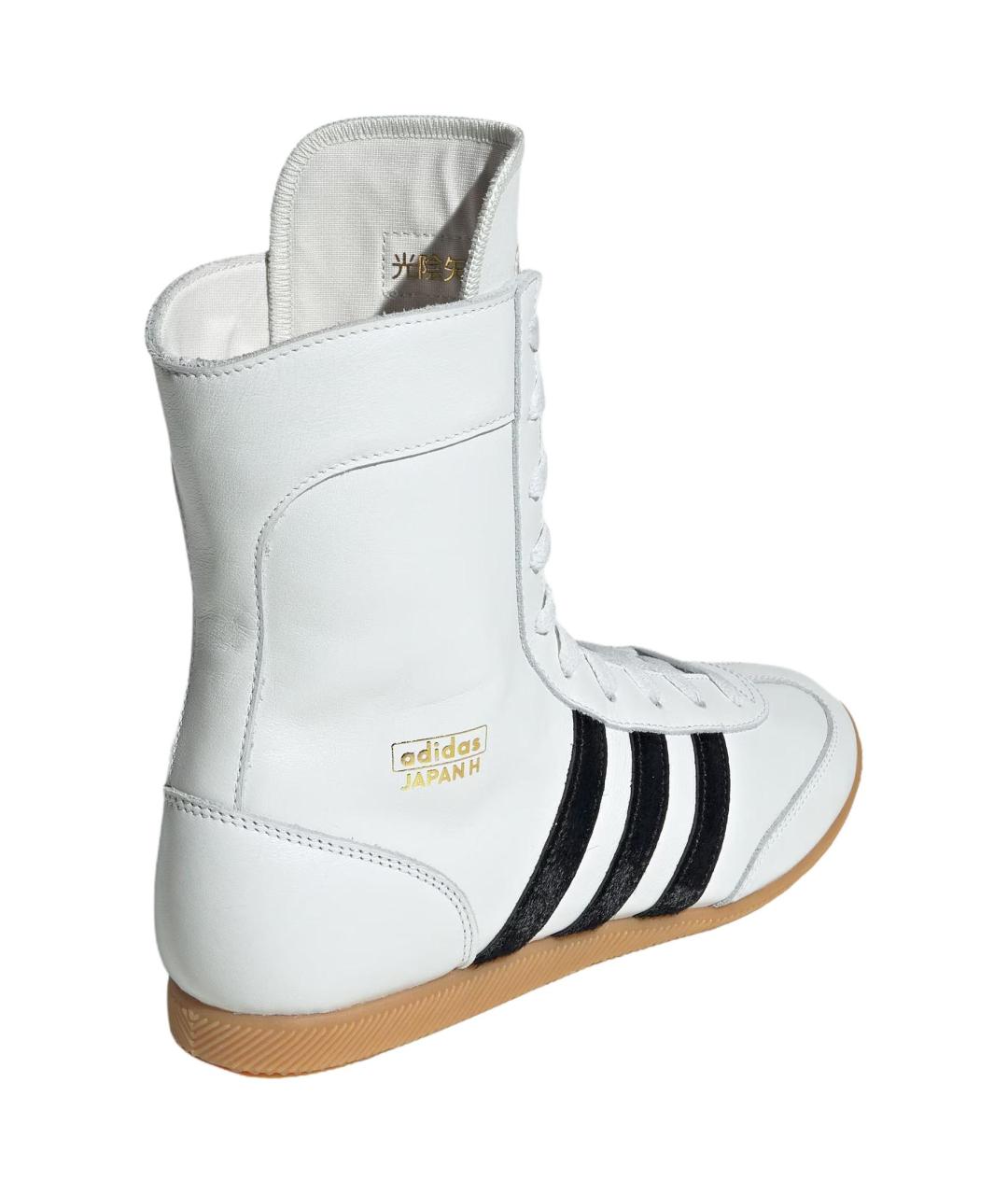 ADIDAS Белые кожаные кроссовки, фото 3