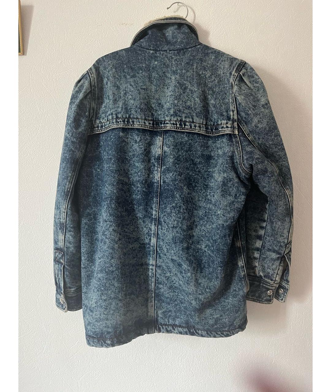 ISABEL MARANT ETOILE Синяя деним куртка, фото 2