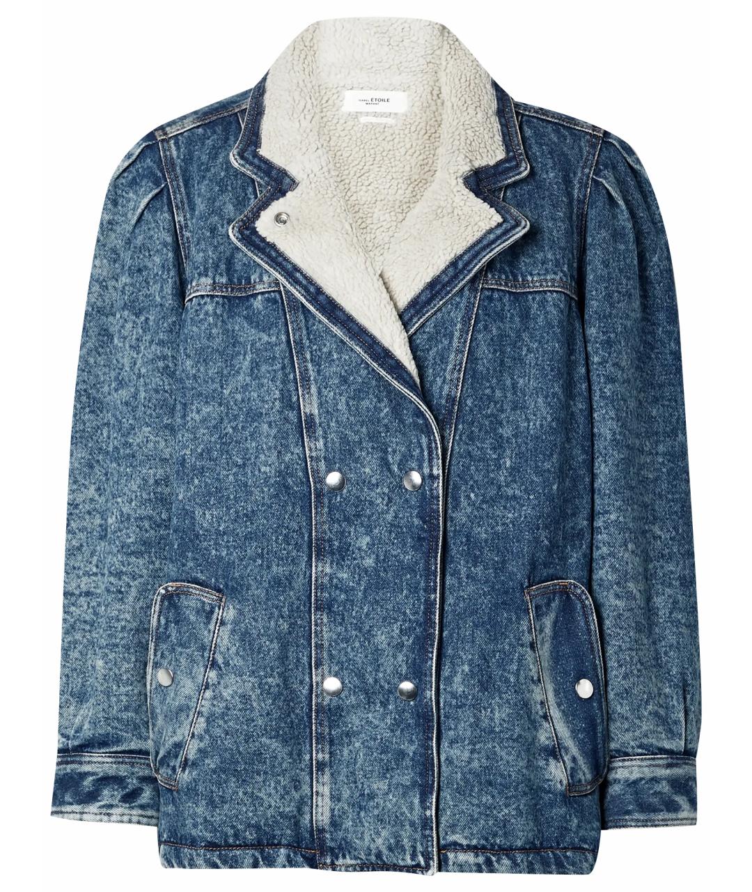 ISABEL MARANT ETOILE Синяя деним куртка, фото 1