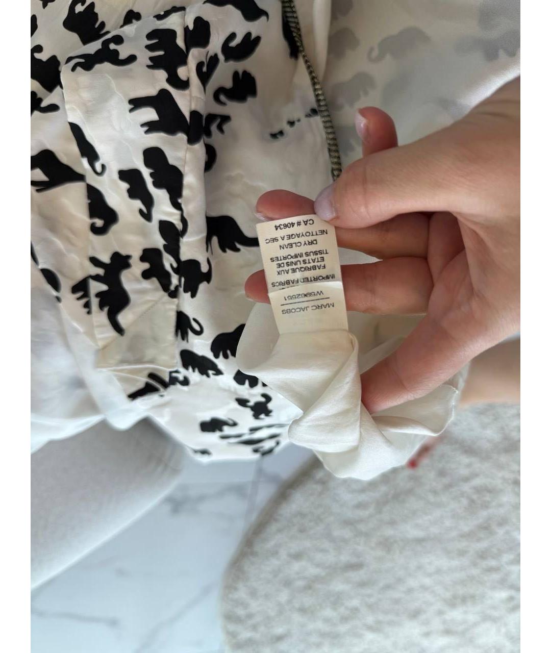 MARC JACOBS Белое повседневное платье, фото 4