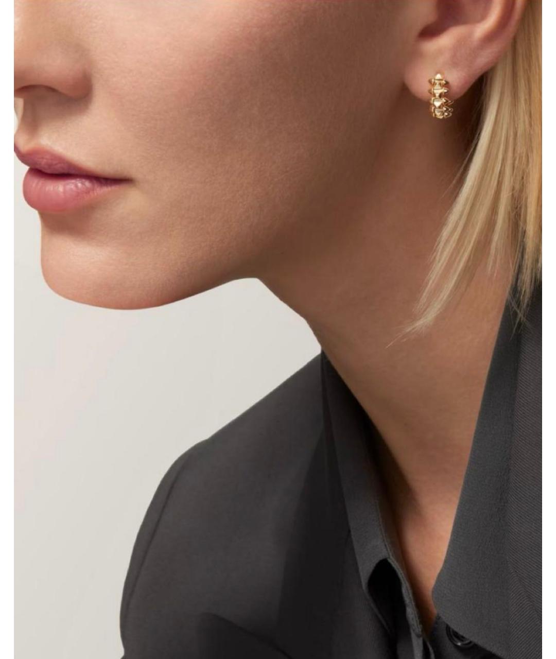 CARTIER Золотые серьги из розового золота, фото 2