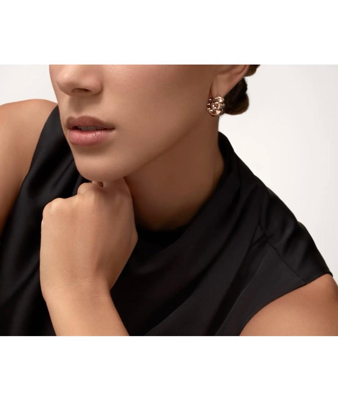CARTIER Золотые серьги из розового золота, фото 3