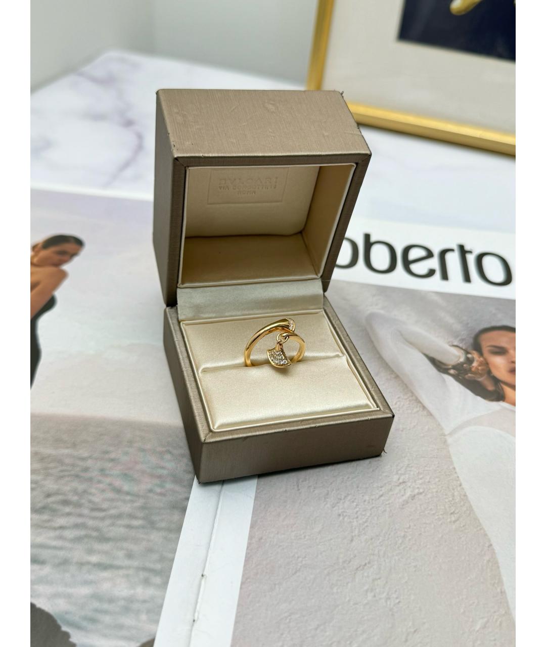 BVLGARI Розовое кольцо из розового золота, фото 2
