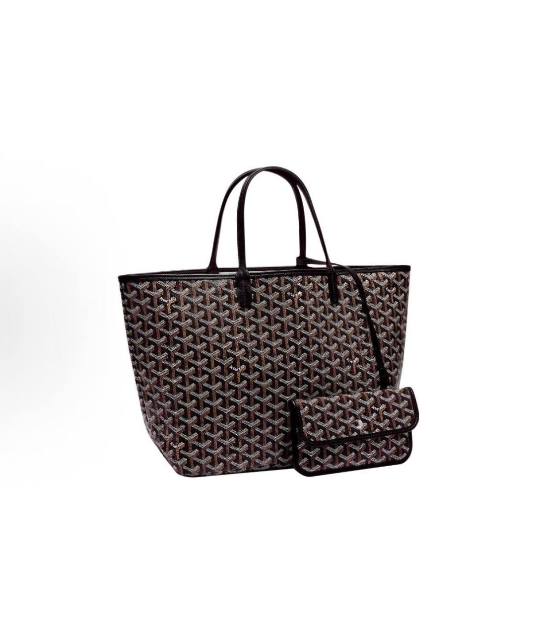 GOYARD Коричневая сумка тоут, фото 6