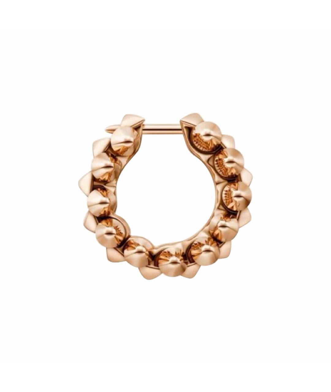 CARTIER Золотые серьги из розового золота, фото 1