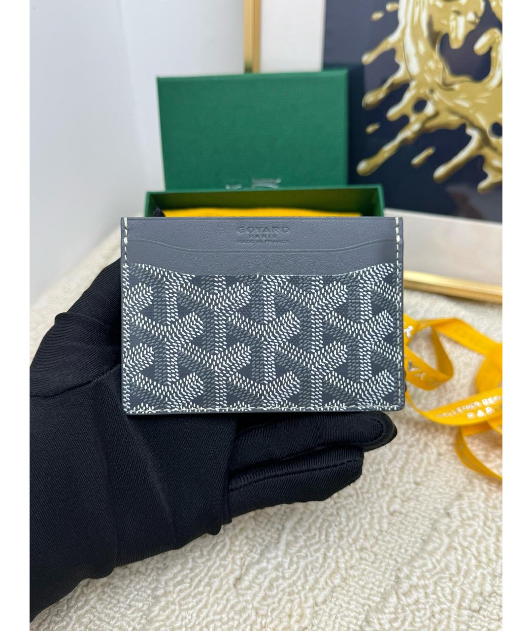 GOYARD Серый кардхолдер, фото 3
