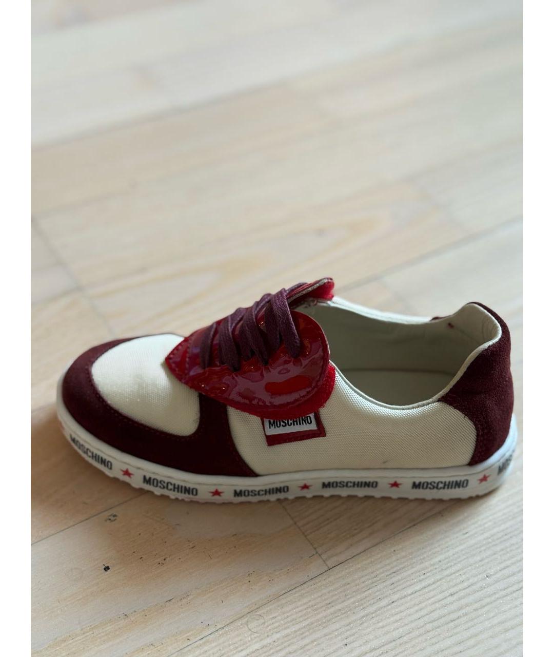 MOSCHINO KIDS Мульти кеды, фото 8