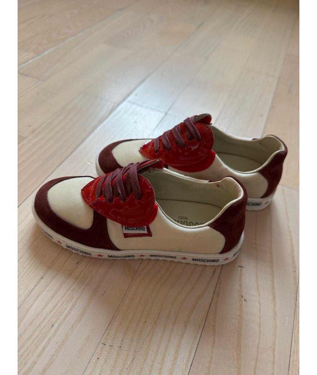 MOSCHINO KIDS Мульти кеды, фото 4