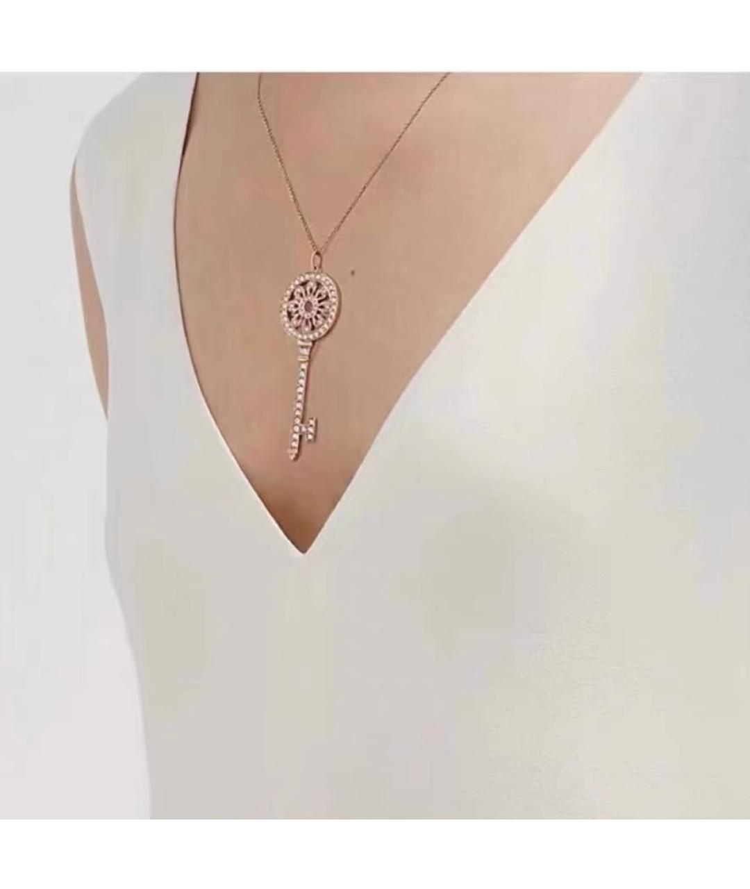 TIFFANY&CO Розовый кулон из розового золота, фото 8