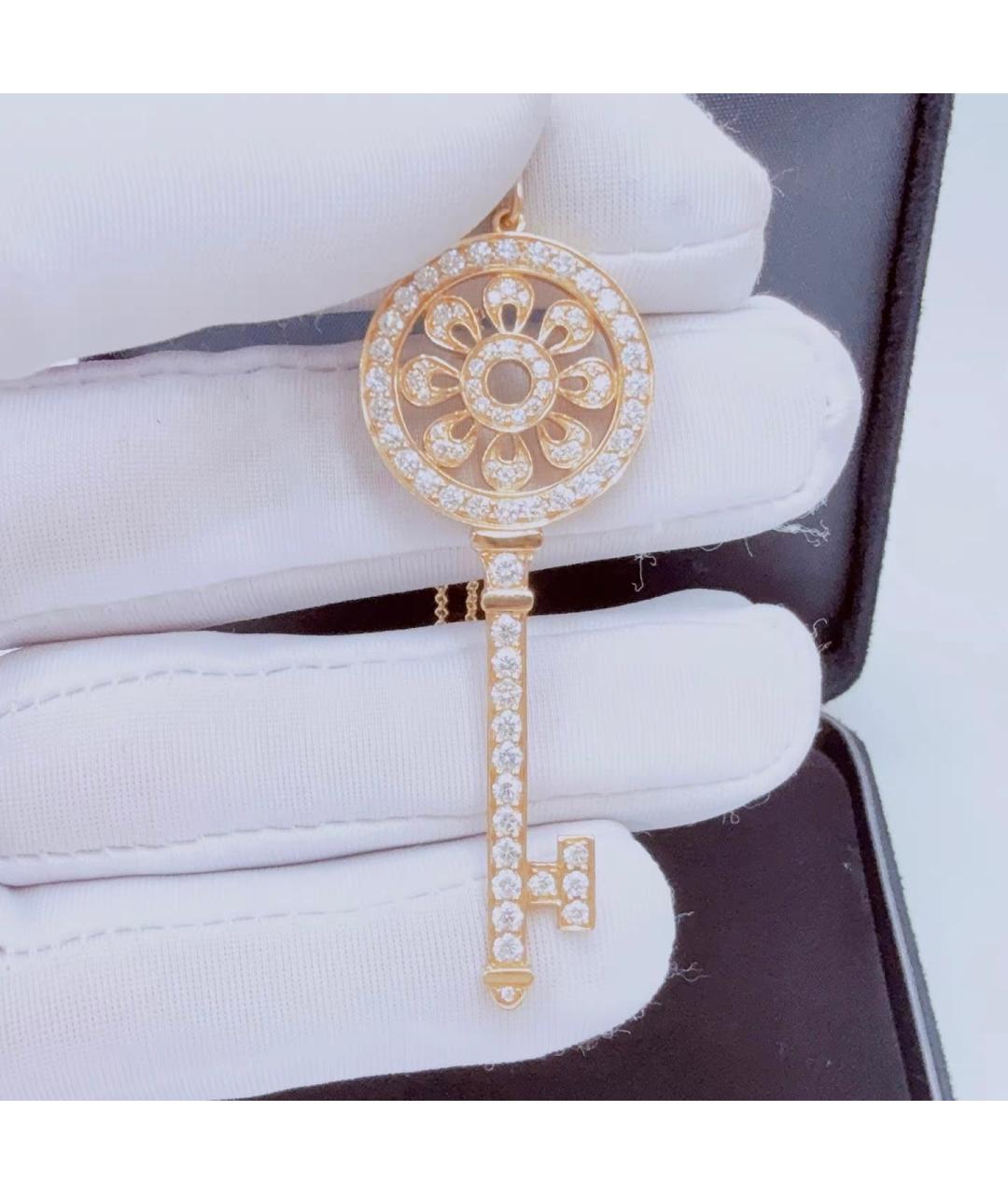 TIFFANY&CO Розовый кулон из розового золота, фото 2