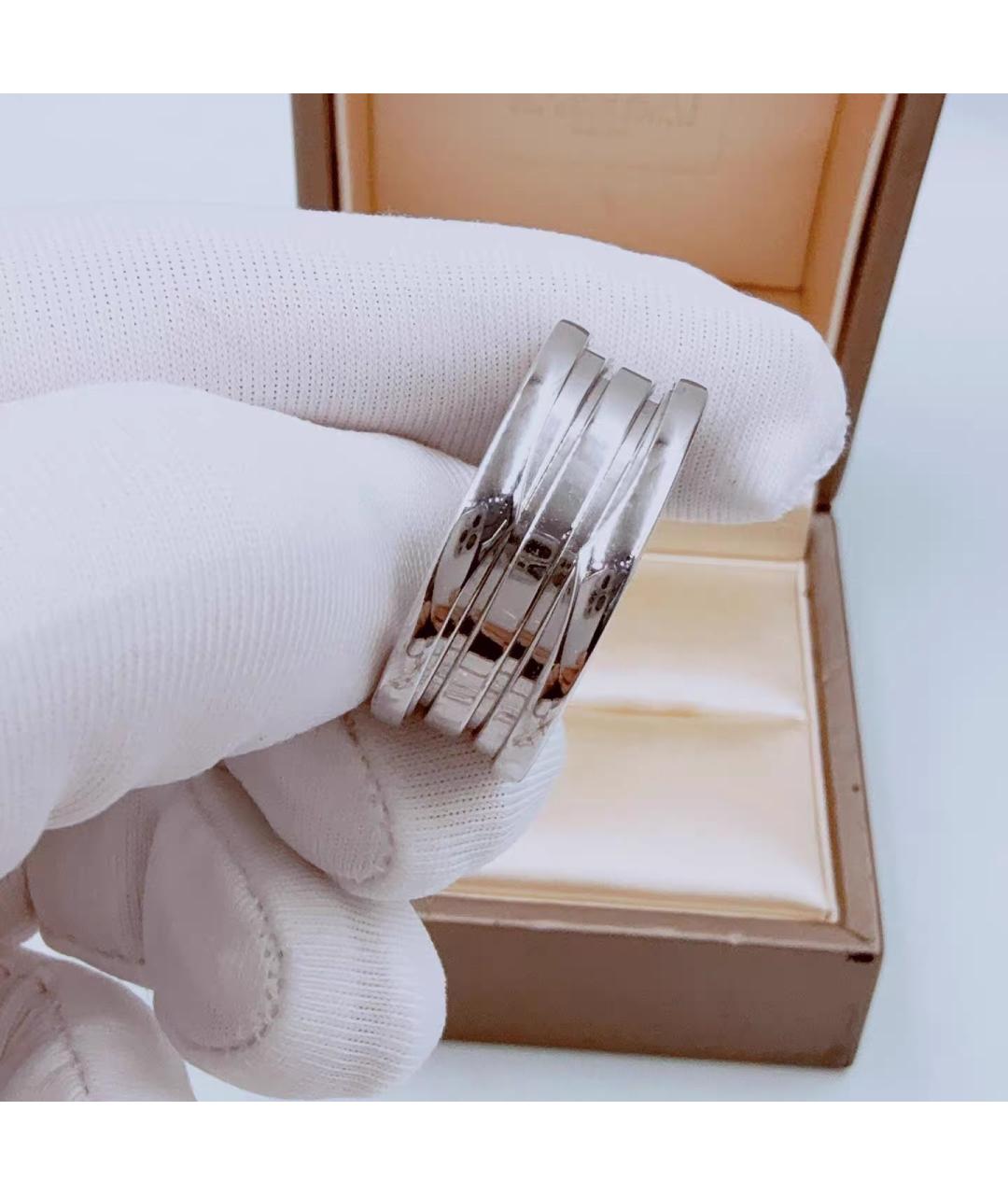 BVLGARI Белое кольцо из белого золота, фото 4