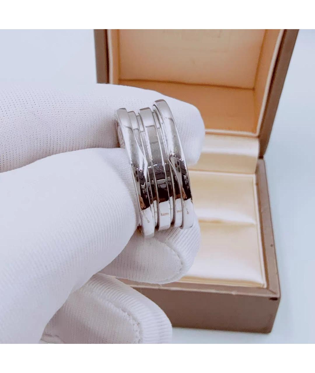 BVLGARI Белое кольцо из белого золота, фото 5