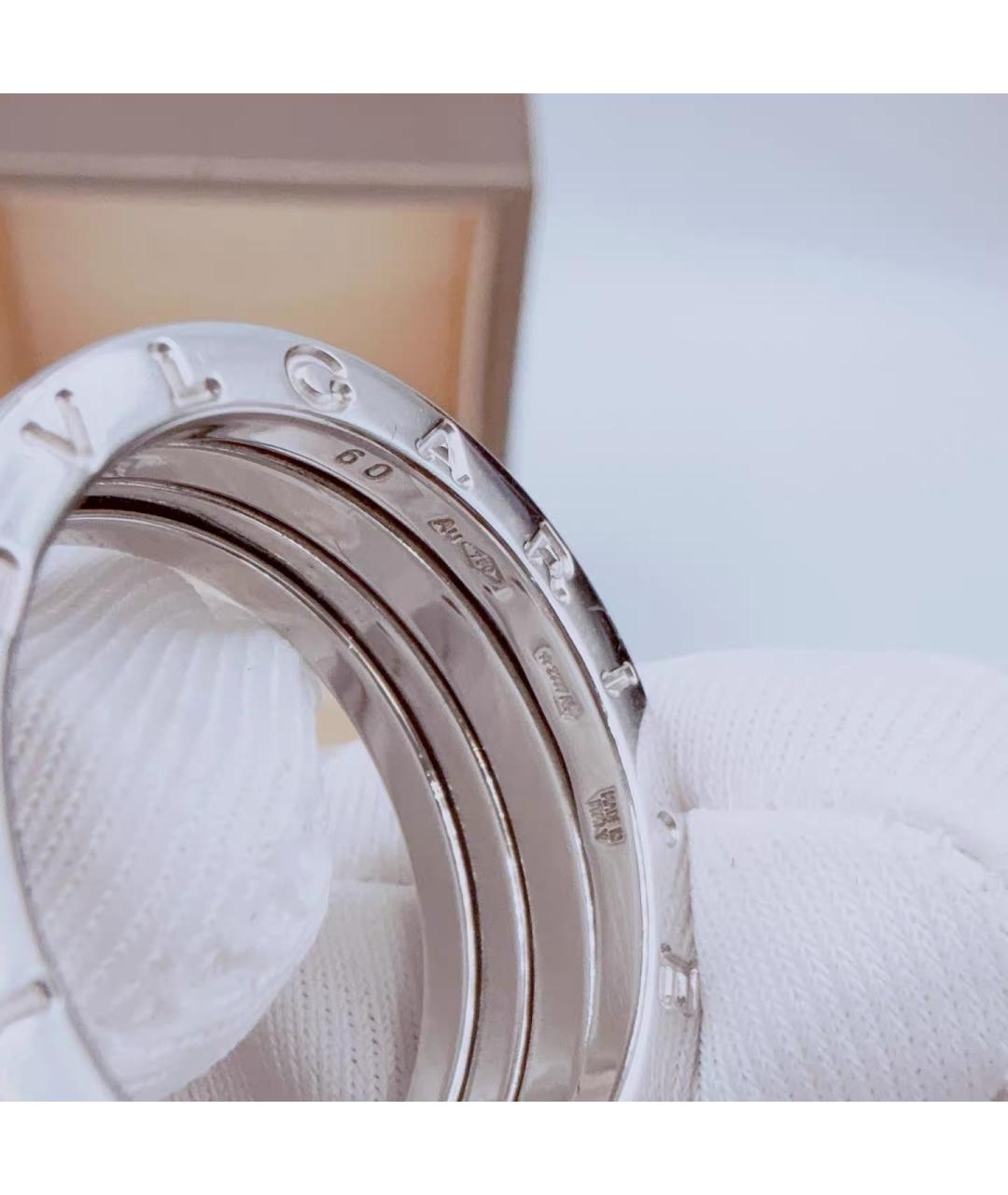 BVLGARI Белое кольцо из белого золота, фото 6