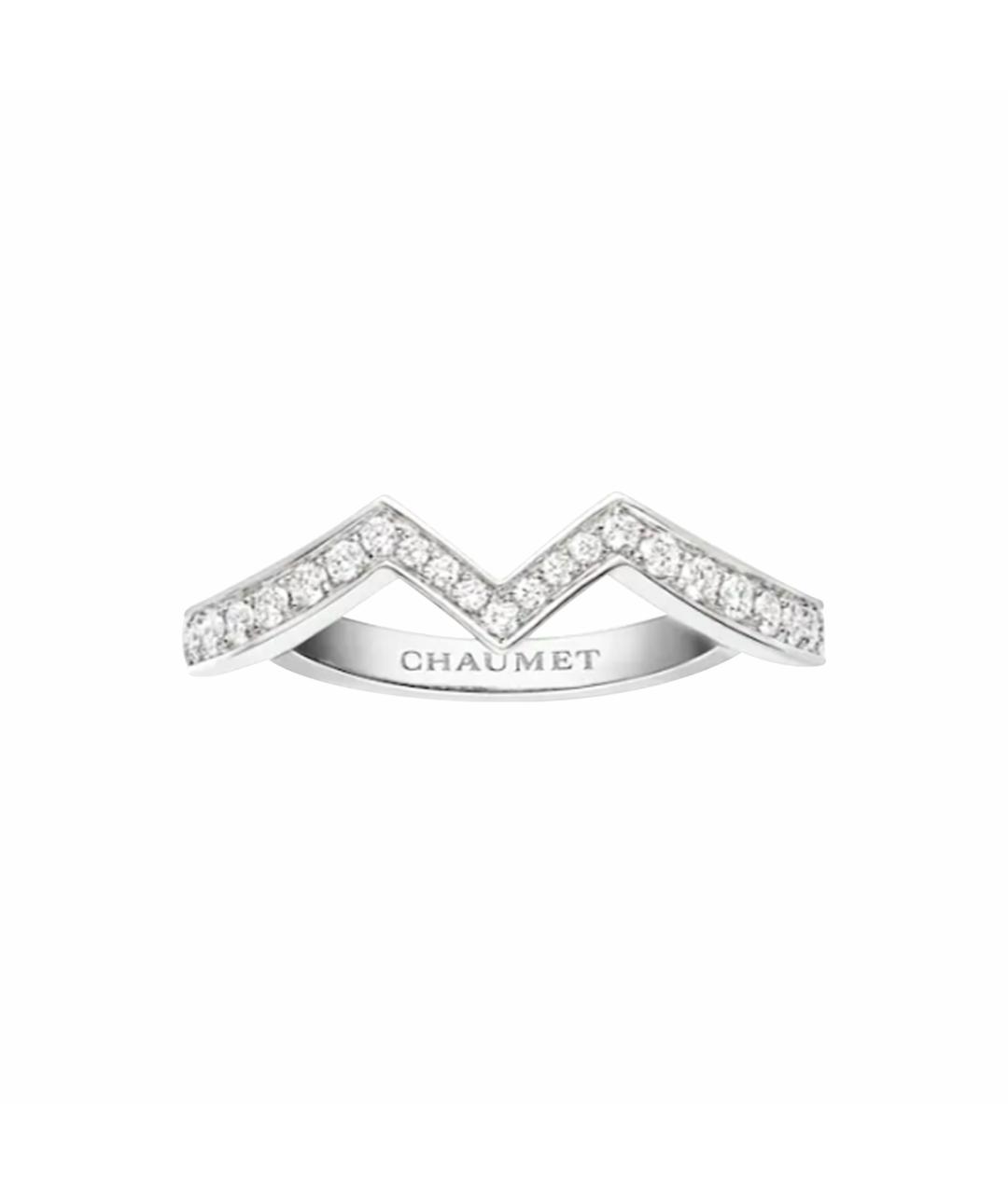 CHAUMET Белое платиновое кольцо, фото 1