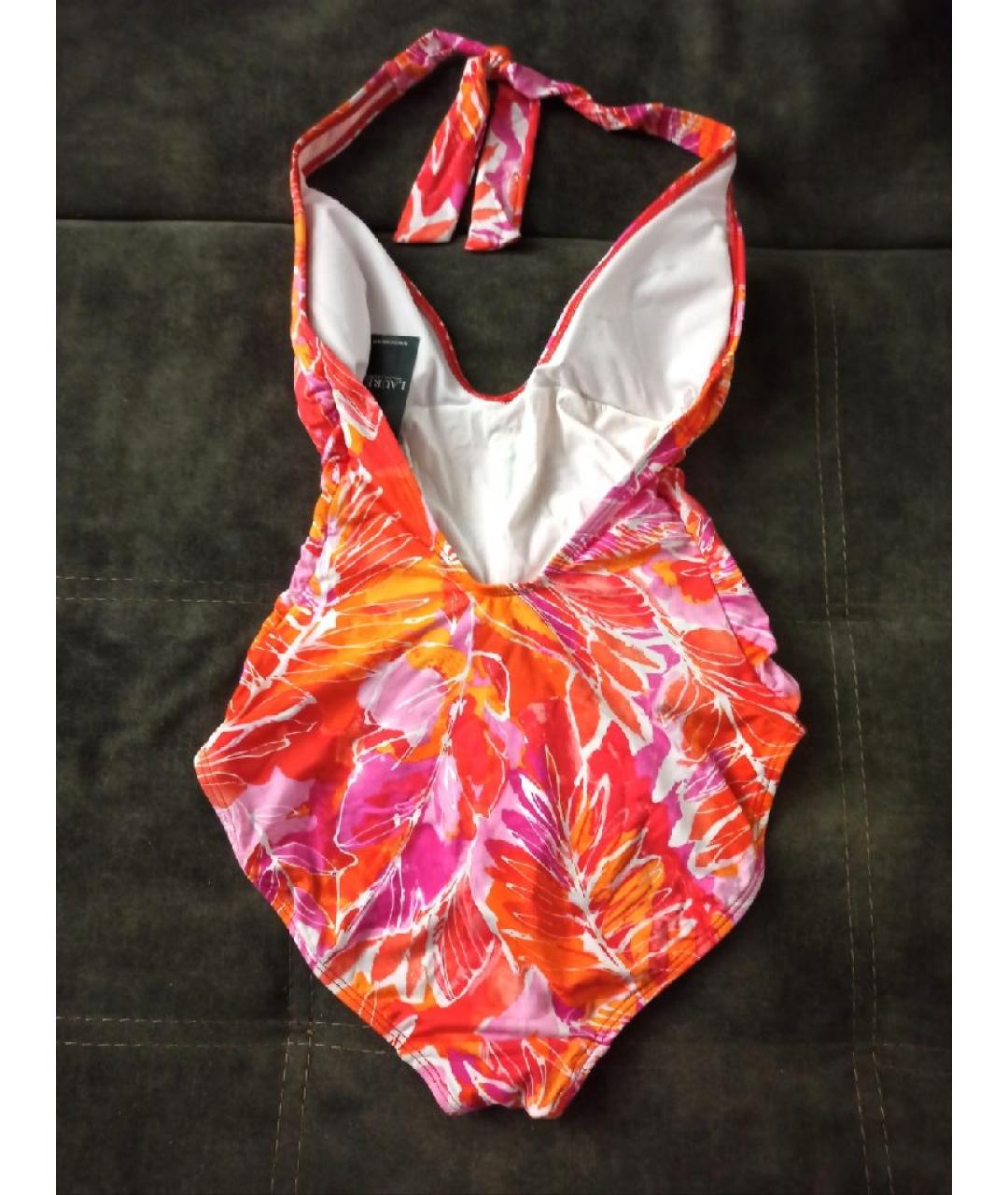 RALPH LAUREN Оранжевый купальник, фото 3