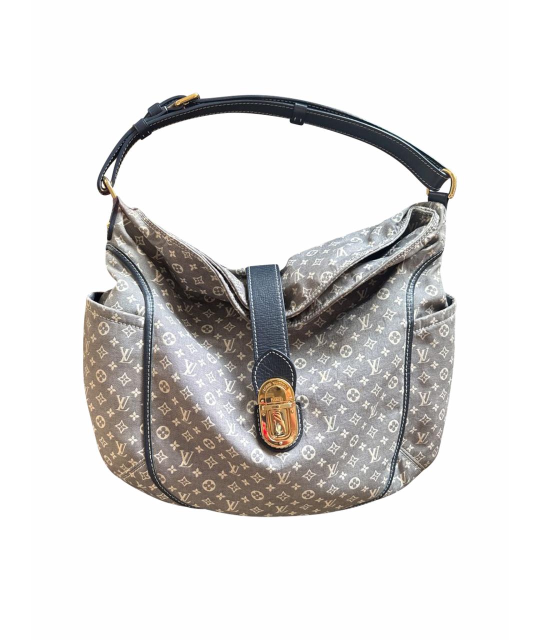 LOUIS VUITTON Голубая деним сумка тоут, фото 1