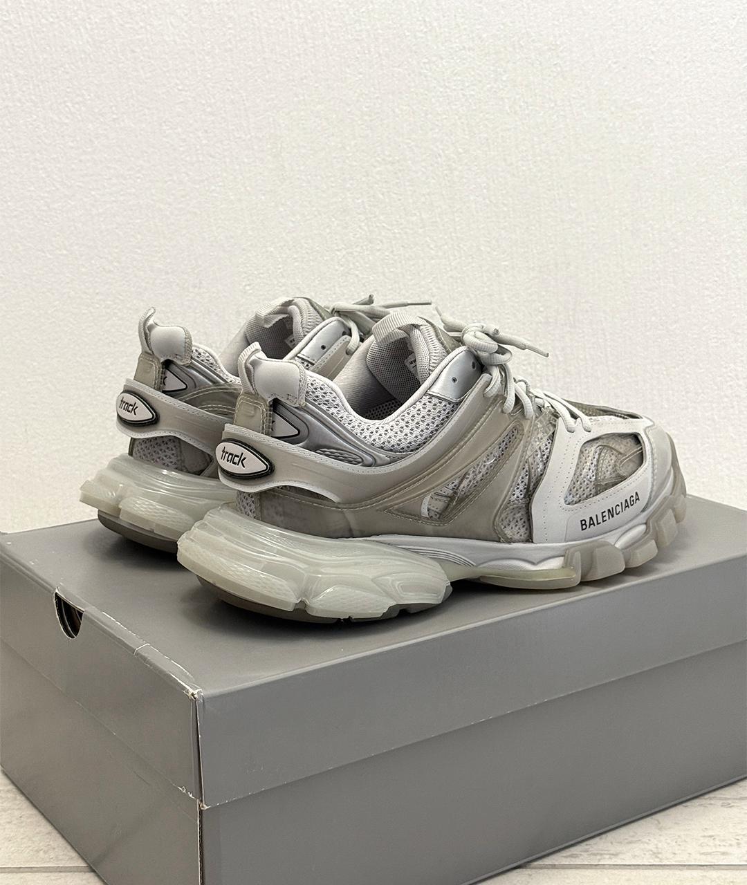 BALENCIAGA Серые кроссовки, фото 5