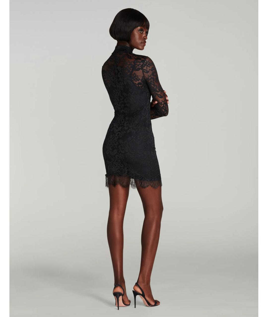 AGENT PROVOCATEUR Черное кружевное платье, фото 3