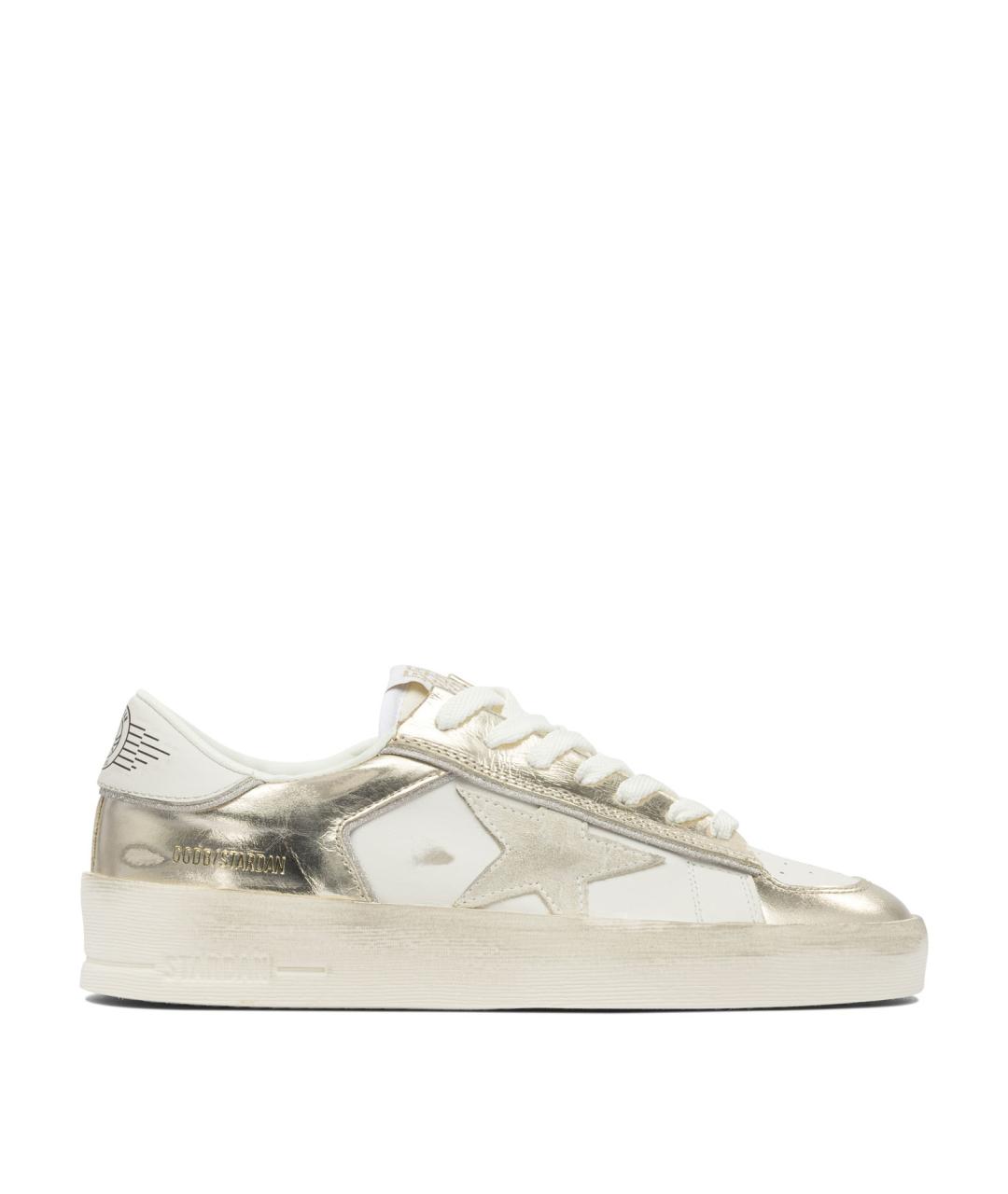 GOLDEN GOOSE DELUXE BRAND Мульти кожаные кеды, фото 1