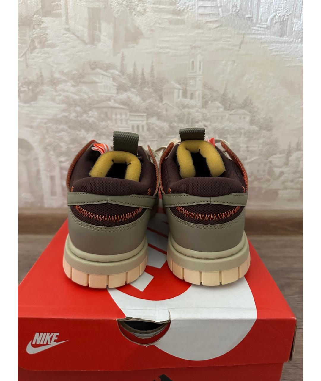 NIKE Хаки низкие кроссовки / кеды, фото 4