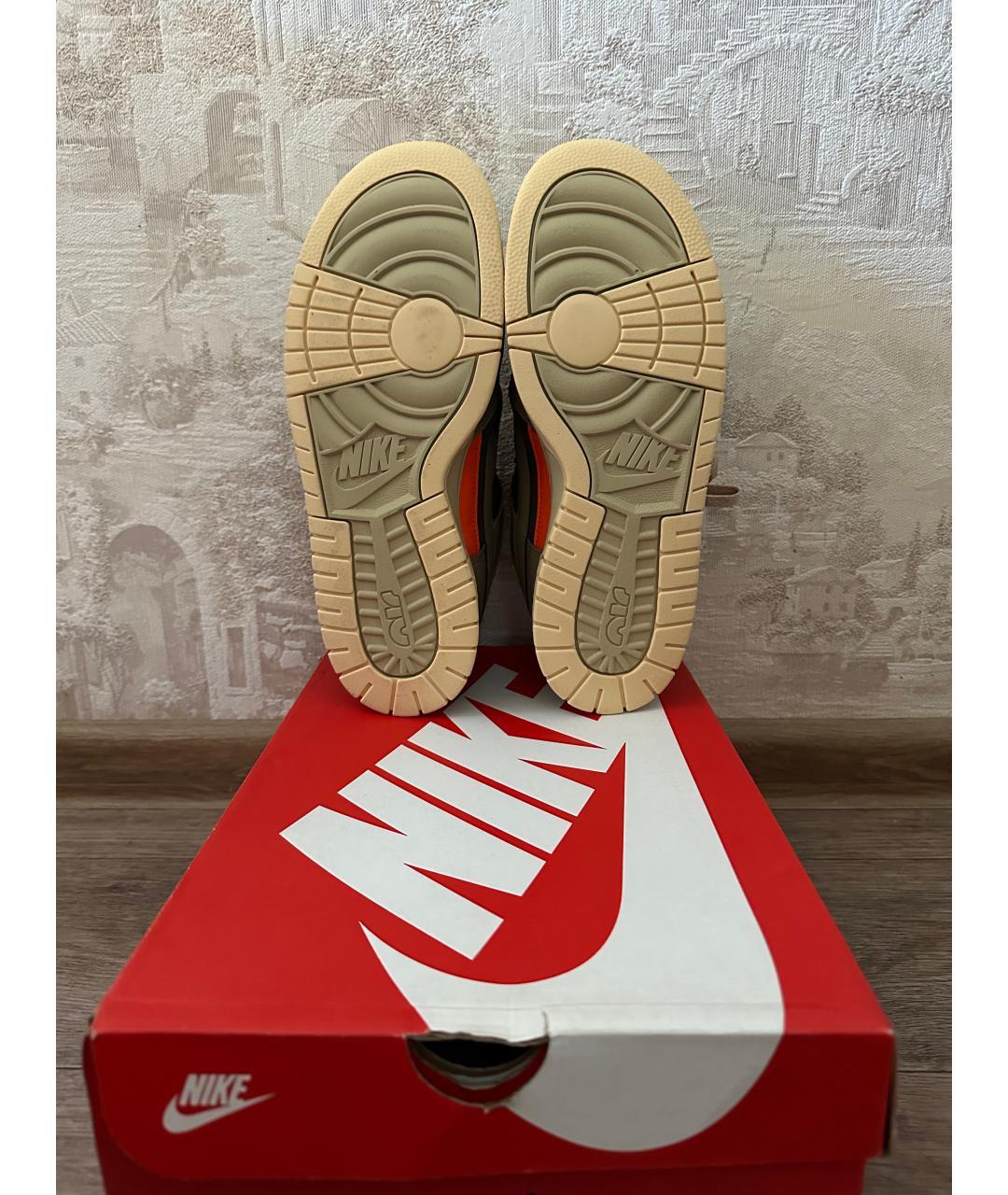 NIKE Хаки низкие кроссовки / кеды, фото 5