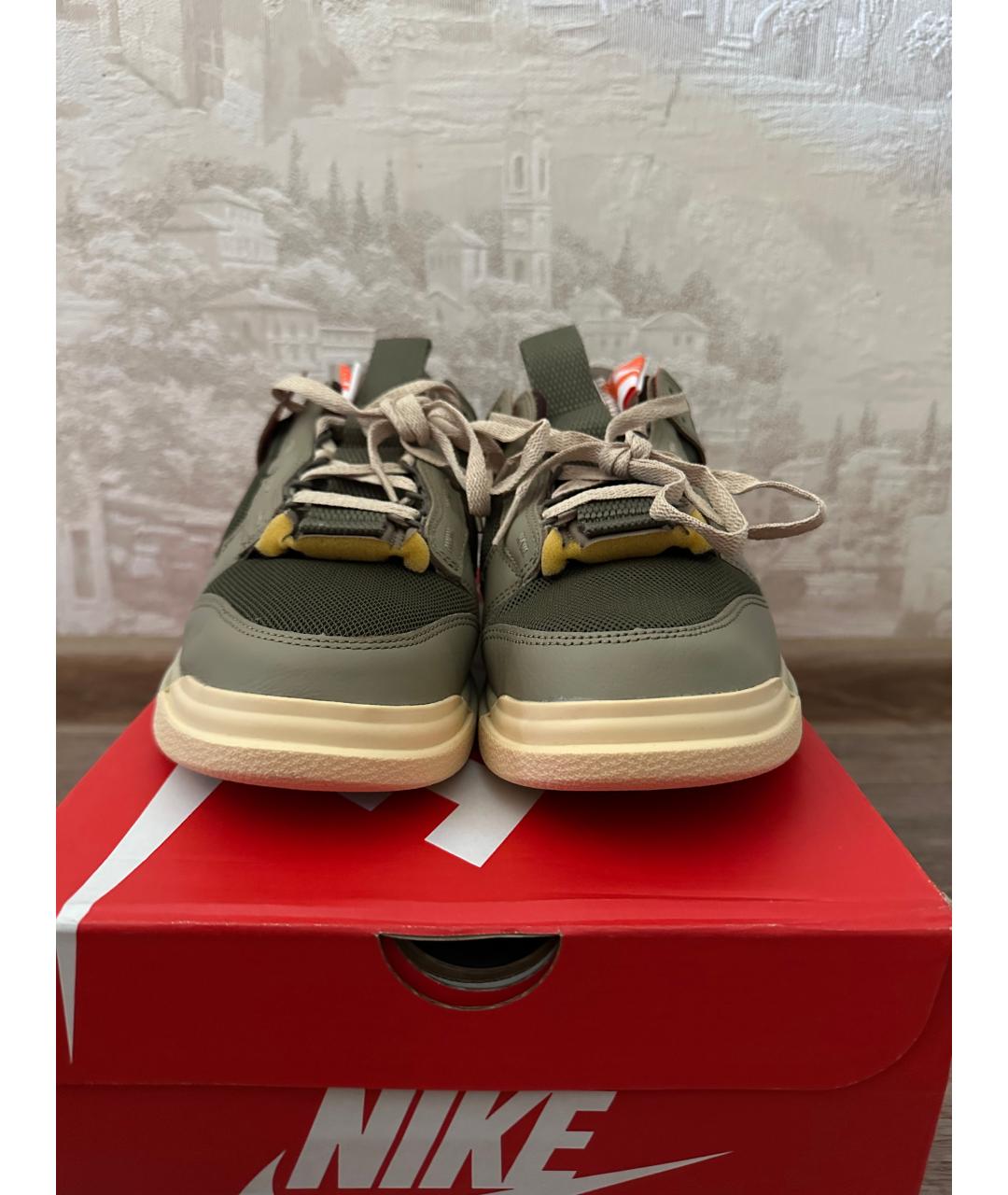 NIKE Хаки низкие кроссовки / кеды, фото 2