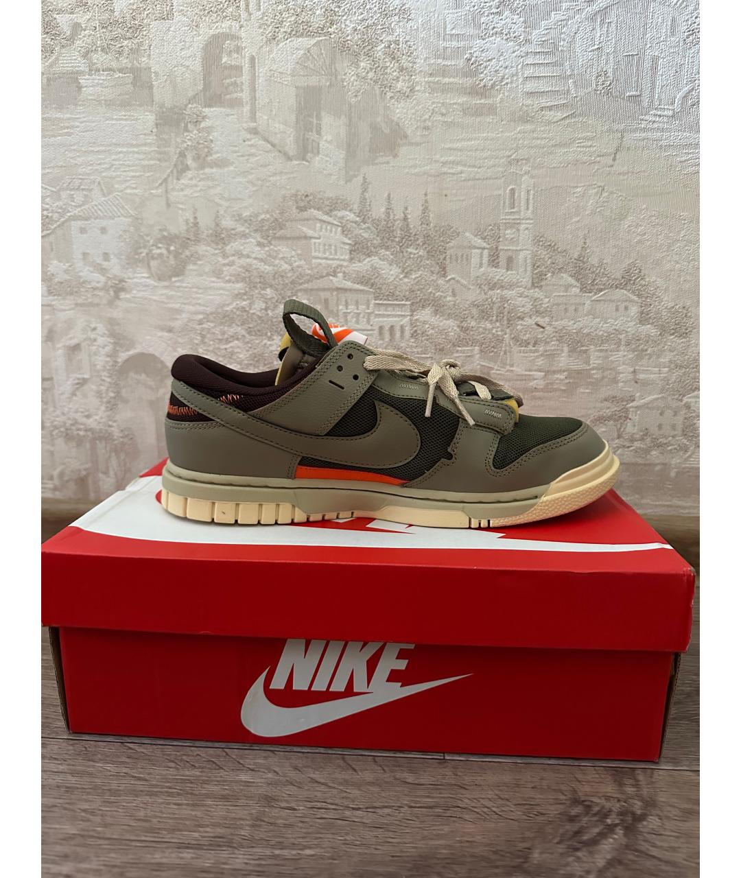 NIKE Хаки низкие кроссовки / кеды, фото 6