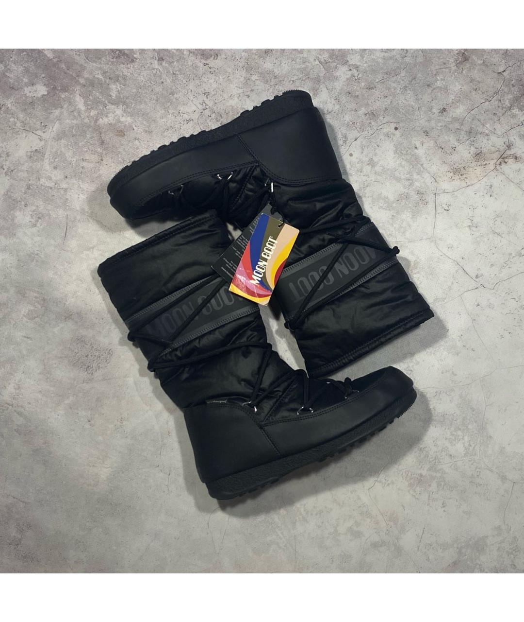 MOON BOOT Черные ботинки, фото 2